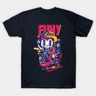 funy moving Forward T-Shirt